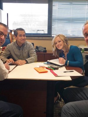 Anchor Competing together