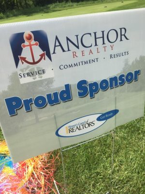Anchor Sponsered a hole at WCR golf outting