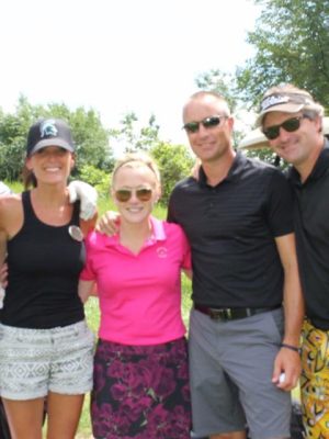 Golf outting group shot